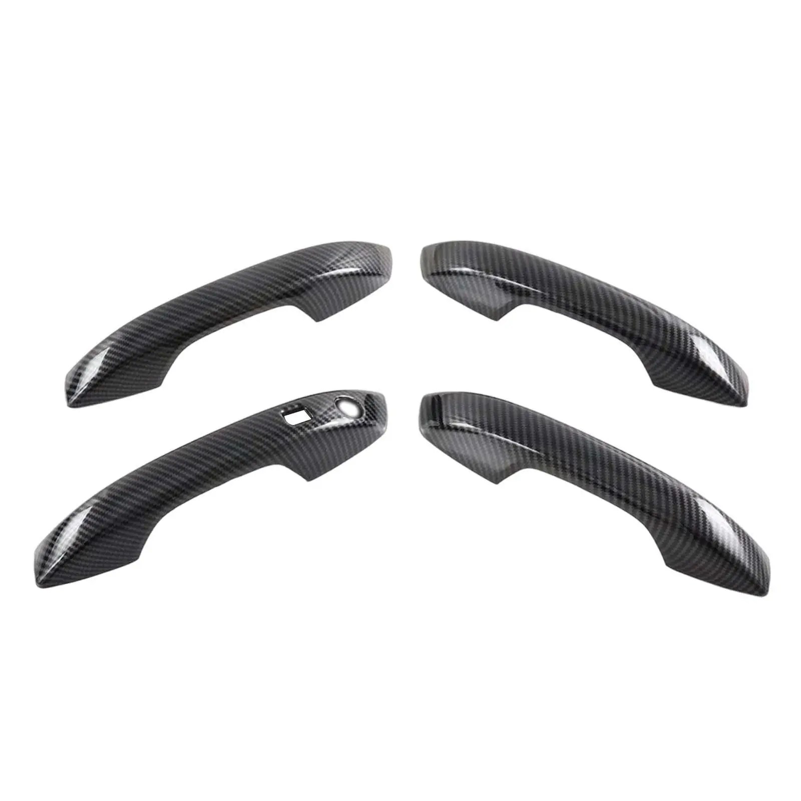 4Pcs Car Door Handle Protective Cover Scratch Guard Durable Parts Decorative Replacement Trim Protector for Byd Yuan Plus