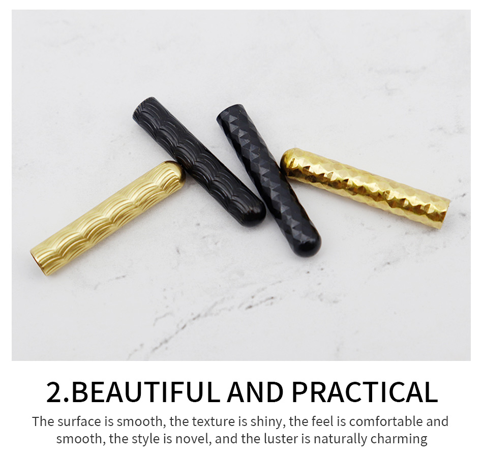 4 stücke/1 Set Neue 4x22mm Crescent Close Mund Typ Schnürsenkel Metall Aglets Tipps DIY Nahtlose kleidung Schnürsenkel Ende Kopf Schuh Dekorationen – Detail 6