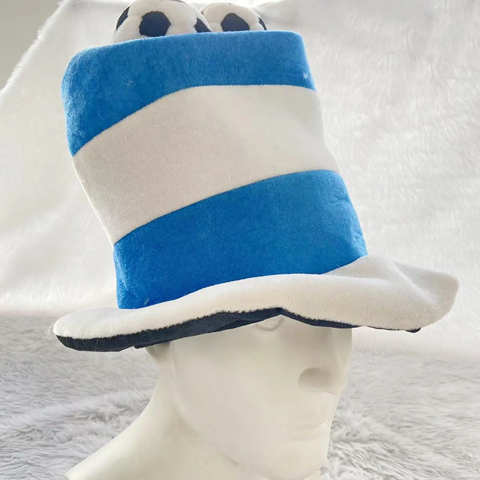 Soccer Fan Hat Top Hat for Party Favors Nightclub Masquerade