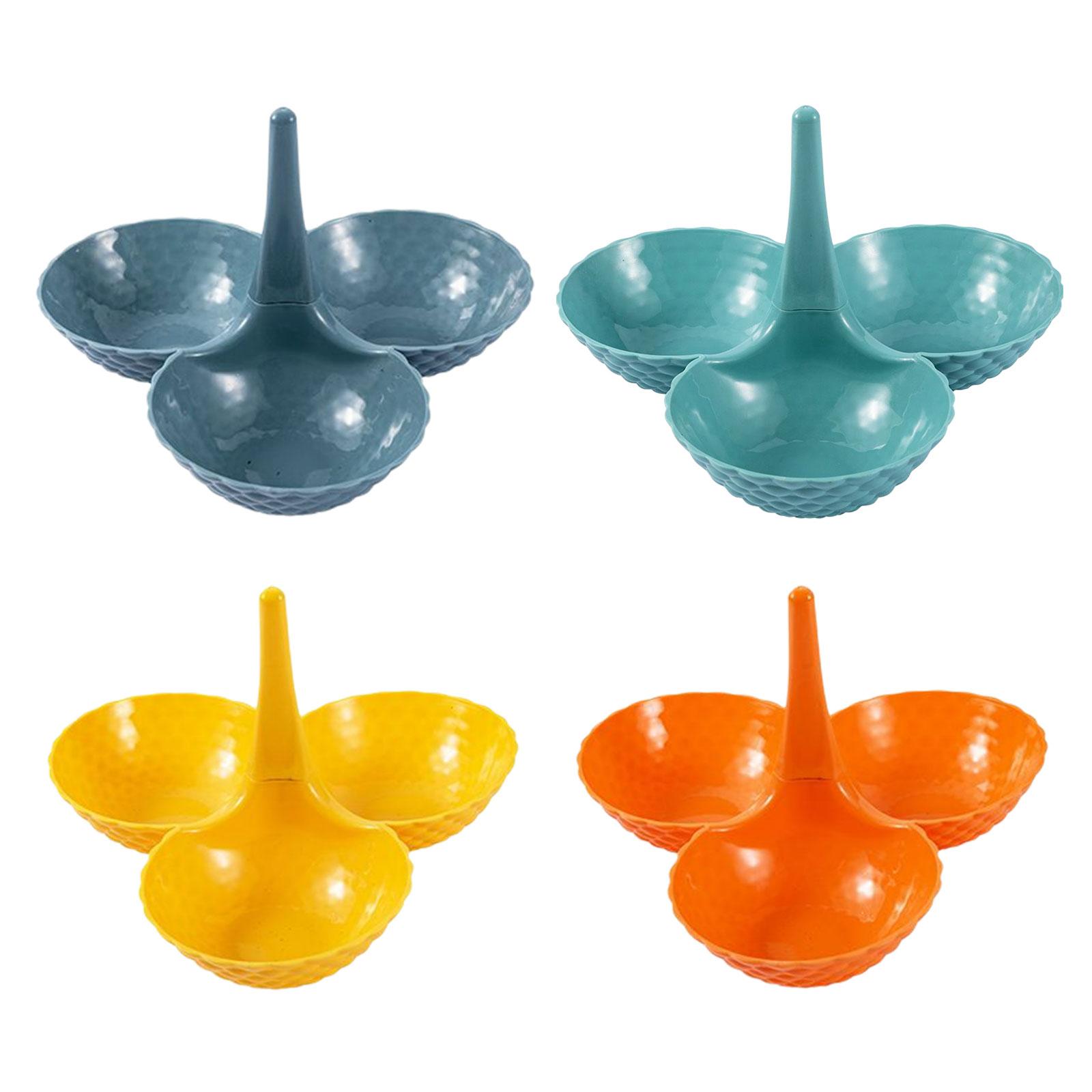 Fruit Plate Superimposed Decor Display Multi-Layer Tea Snack Tray Cake Stand for Home