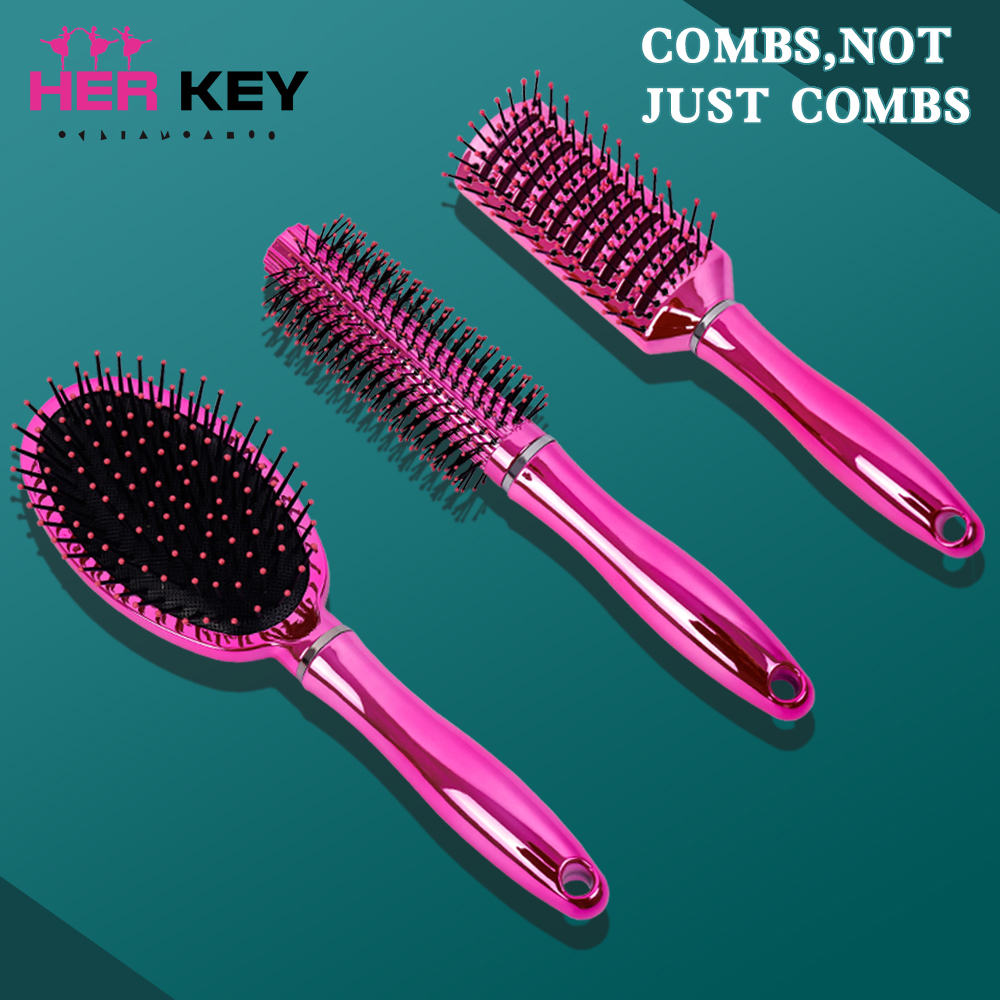 Best of New Hair Scalp Massage Comb Airbag Hairbrush Nylon Women Wet Curly Detangle Hair Brush For Salon Hairdressing Styling Tools Reviews & Tips