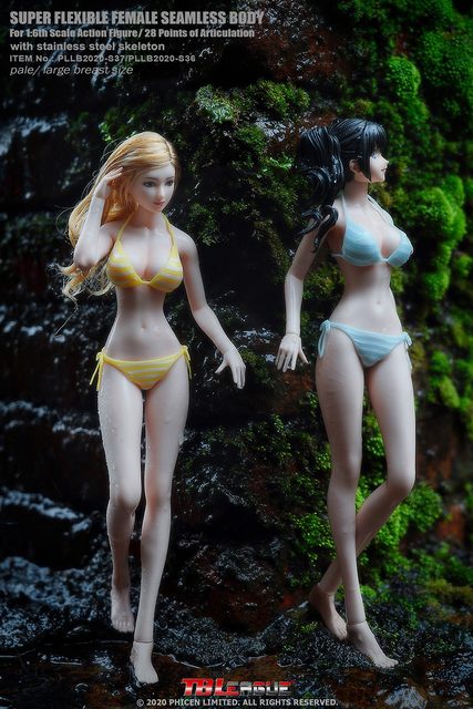 1/6 Scale TBLeague S34 S35 S36 S37 Super Flexible Seamless