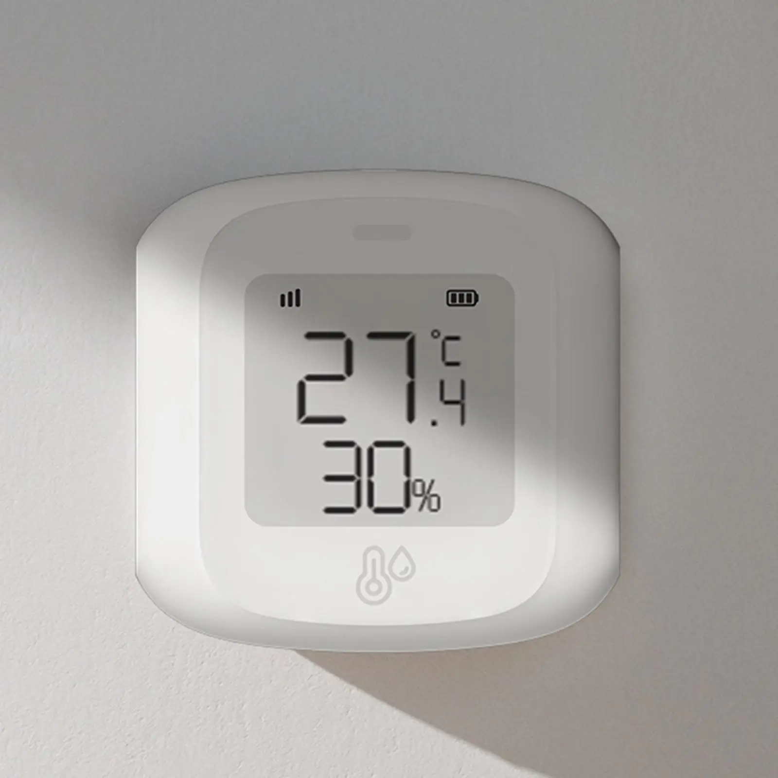 Smart Temperature Humidity Multipurpose Greenhouse LCD Display Thermometer for Tub Garden Spas Refrigerator Door Desktop