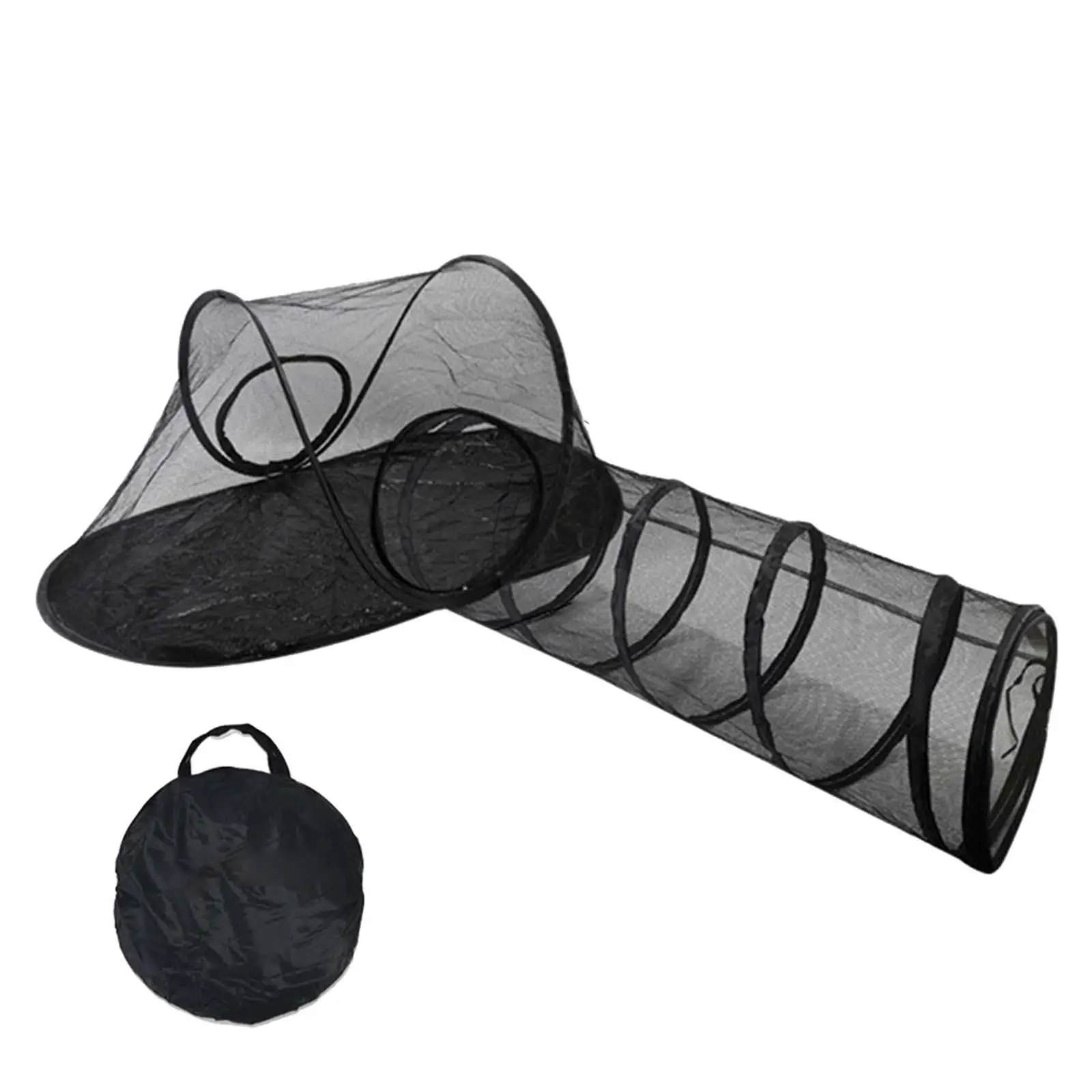Cat Tent and Tunnel Foldable Portable Interactive Cat Toy Zipper Entrance for Puppy Indoor Cats Small Dog Small Animals Travel