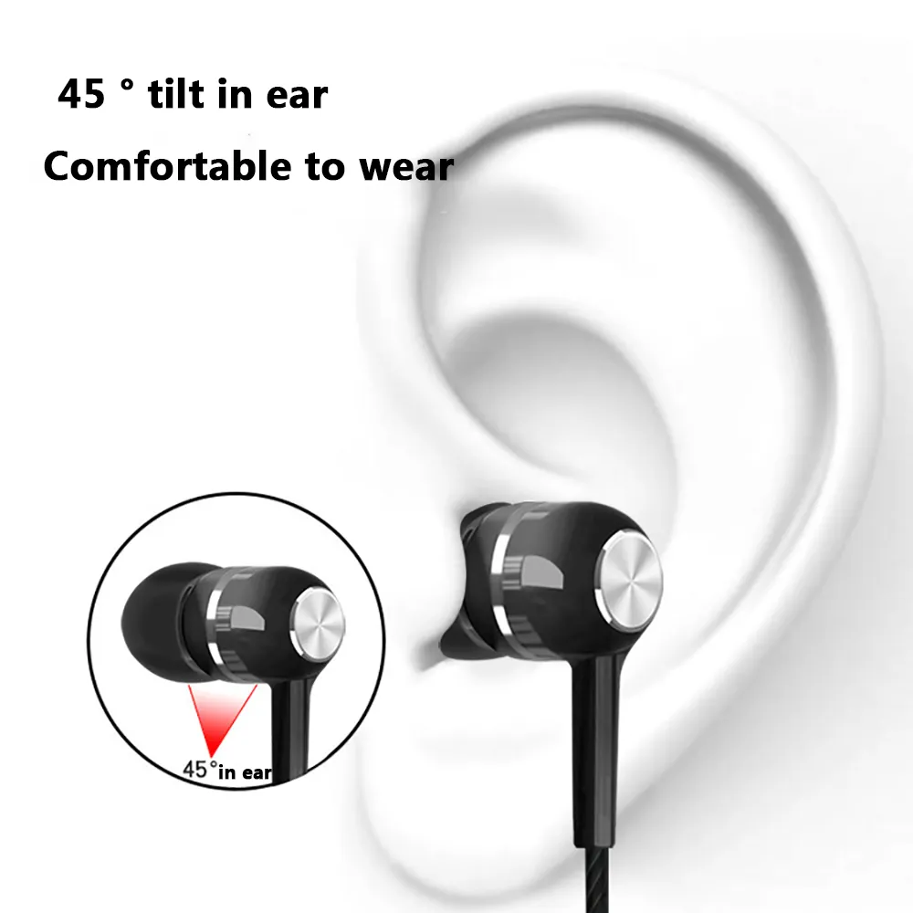 Title 4, 3.5mm In-Ear Wired Headphones Hi-Fi Stereo Bass...