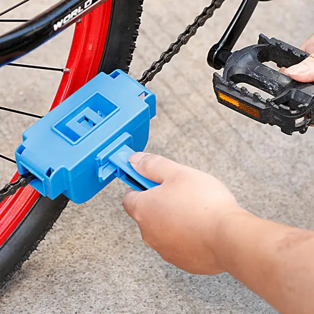 ThinkRider Chain Cleaner Cleaning Bicycle 3D Chain Brush Wash Tool