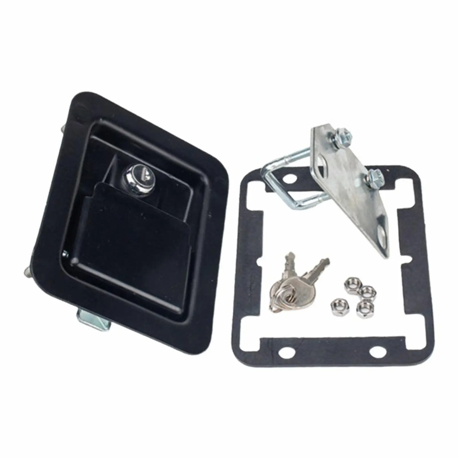 Truck Toolbox Lock with Gasket Trailer Paddle Door Latch Automotive Accessories for Camper RV Car Truck Stable Performance