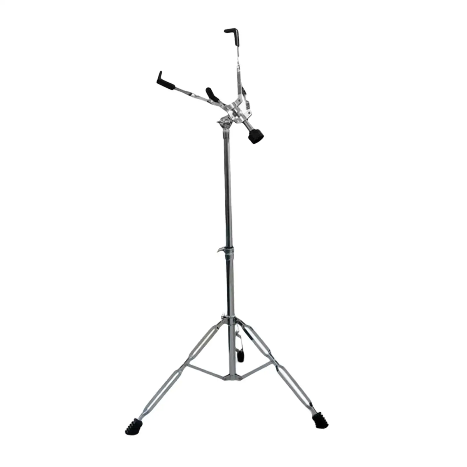 Portable Snare Drum Stand Height Adjust Drum Bracket Double Braced for Accessory