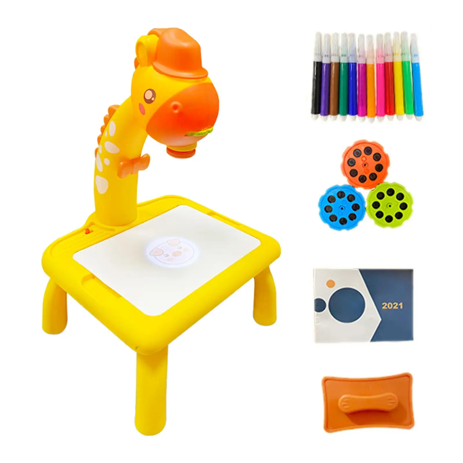 Projection Drawing Table Draw Projector Toy LED Projector Art Table Projection Drawing Board for Ages 3+