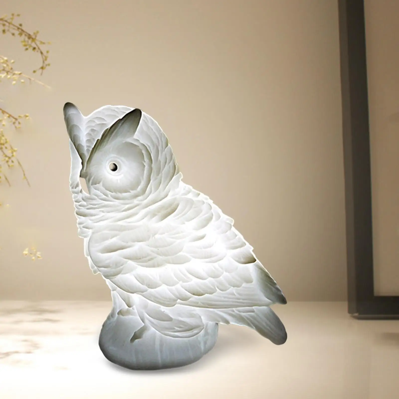 Owl Shape Animal Lamp Shade Night Light Table Lamp Bedside Lamp for Home Decoration