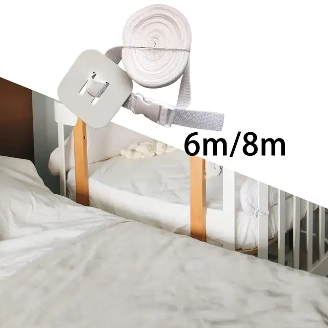 Crib Fixed Belt Splicing Large Bed Anti-moving Straps Mother and Child Bed  Supporting Large Bed Straps Crib Straps for Newborn - AliExpress