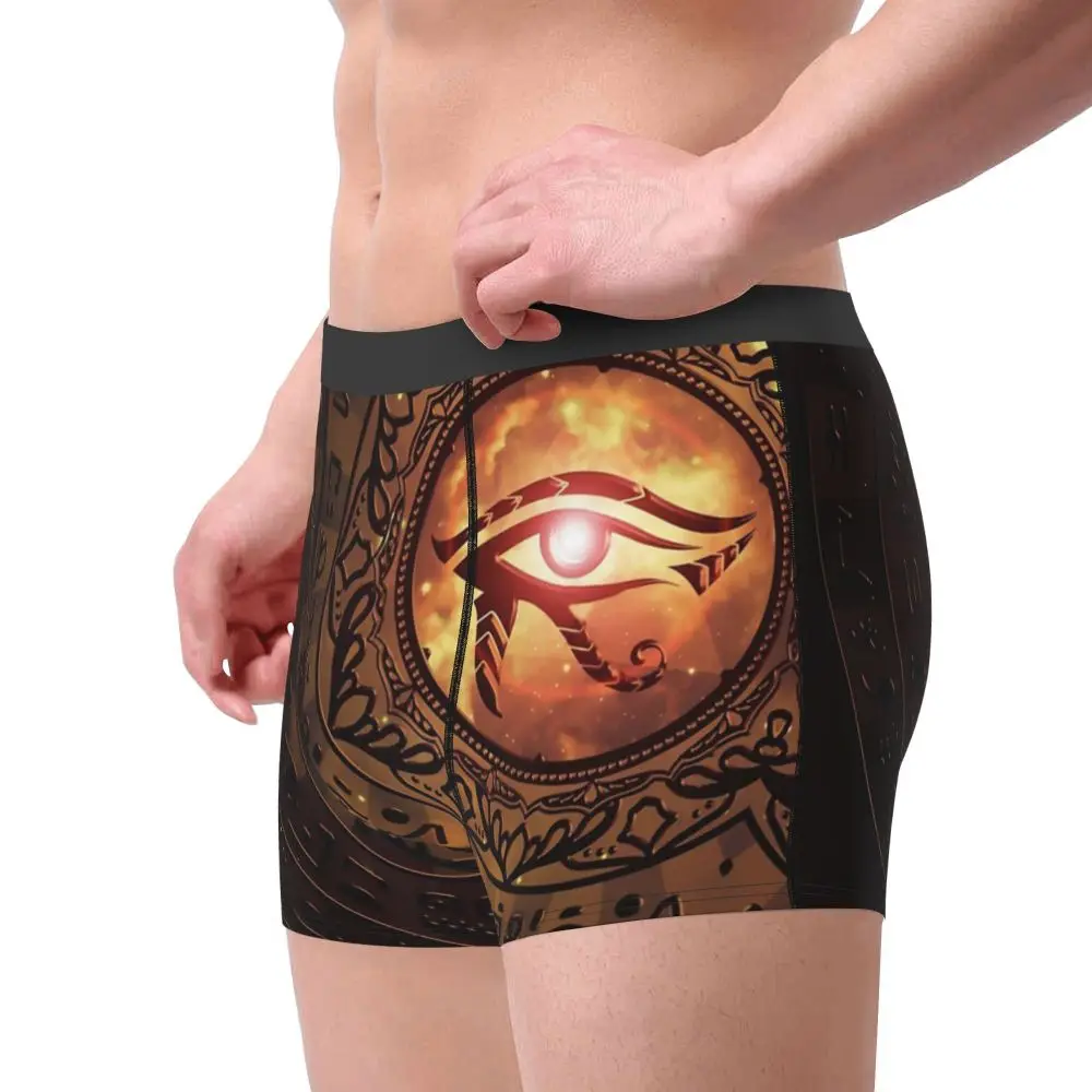 funny boxers for men Printed Boxer Shorts Panties Men's The Eye Of Horus Egypt Ancient Egyptian Symbol Underwear Soft Underpants for Male comfortable underwear for men