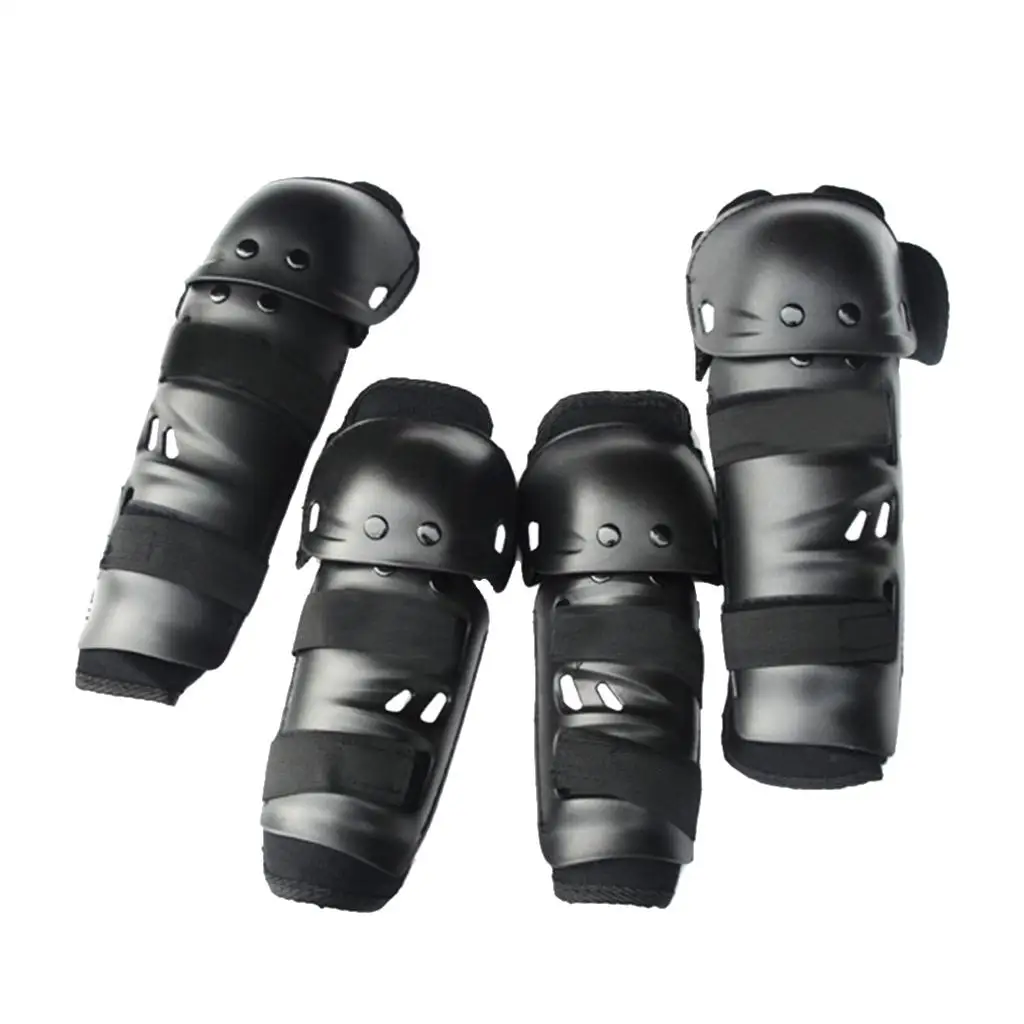 Motorcycle Motocross Racing Knee & Elbow Pads Protector Guards Gear