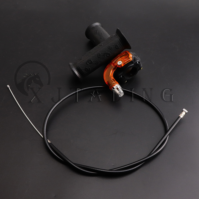 Twist Throttle Accelerator 3-stufiger Griff + 80 cm Kabel für 47 cc 49 cc Mini Dirt Bike Quad Pocket Zubehör – Detail 2