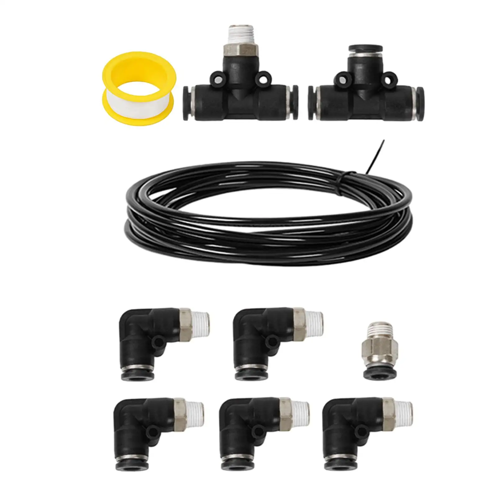 Wastegate Solenoid Connector Set Flexible Easy to Connect Assembly for Turbocharged Vehicle Durable Convenient Installation