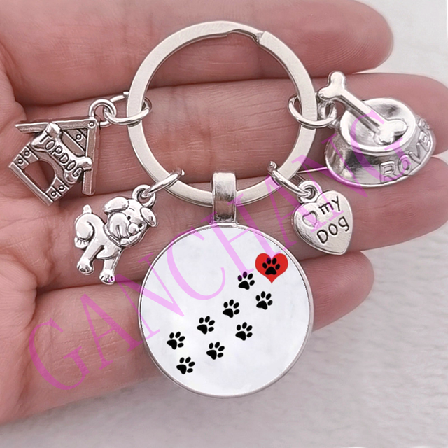 Dog Keychains Gifts For Dogs Personalized Dog Keychains