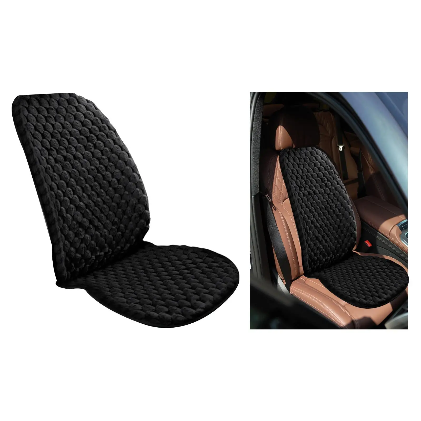 Car Seat Cover Universal Warm Anti Slip Mat for Truck Chair Office