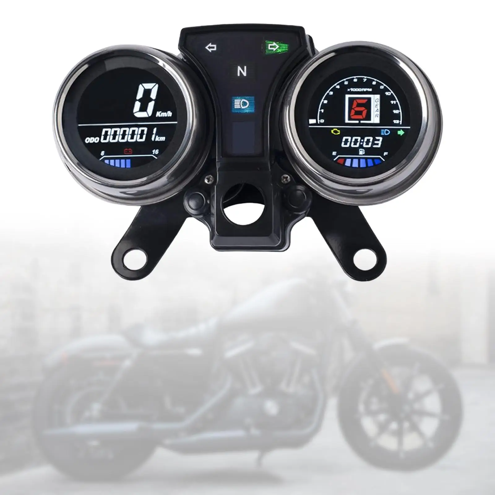 Motorbike VA LCD Digital Dashboard Electronic Parts High Quality for cm125 Tachometer