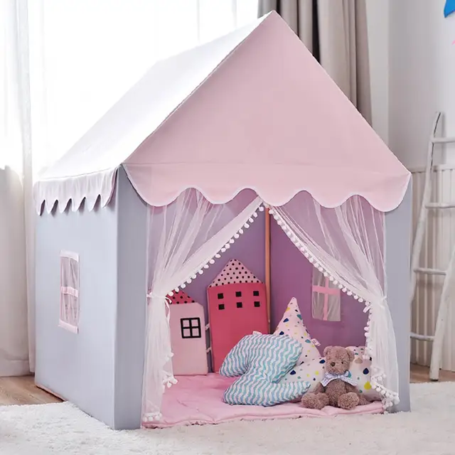 Tenda Iurte Design De Céu Noturno Para Casa De Jogos Infantis, Castelo Fofo  Para Meninos E Meninas Pequenos