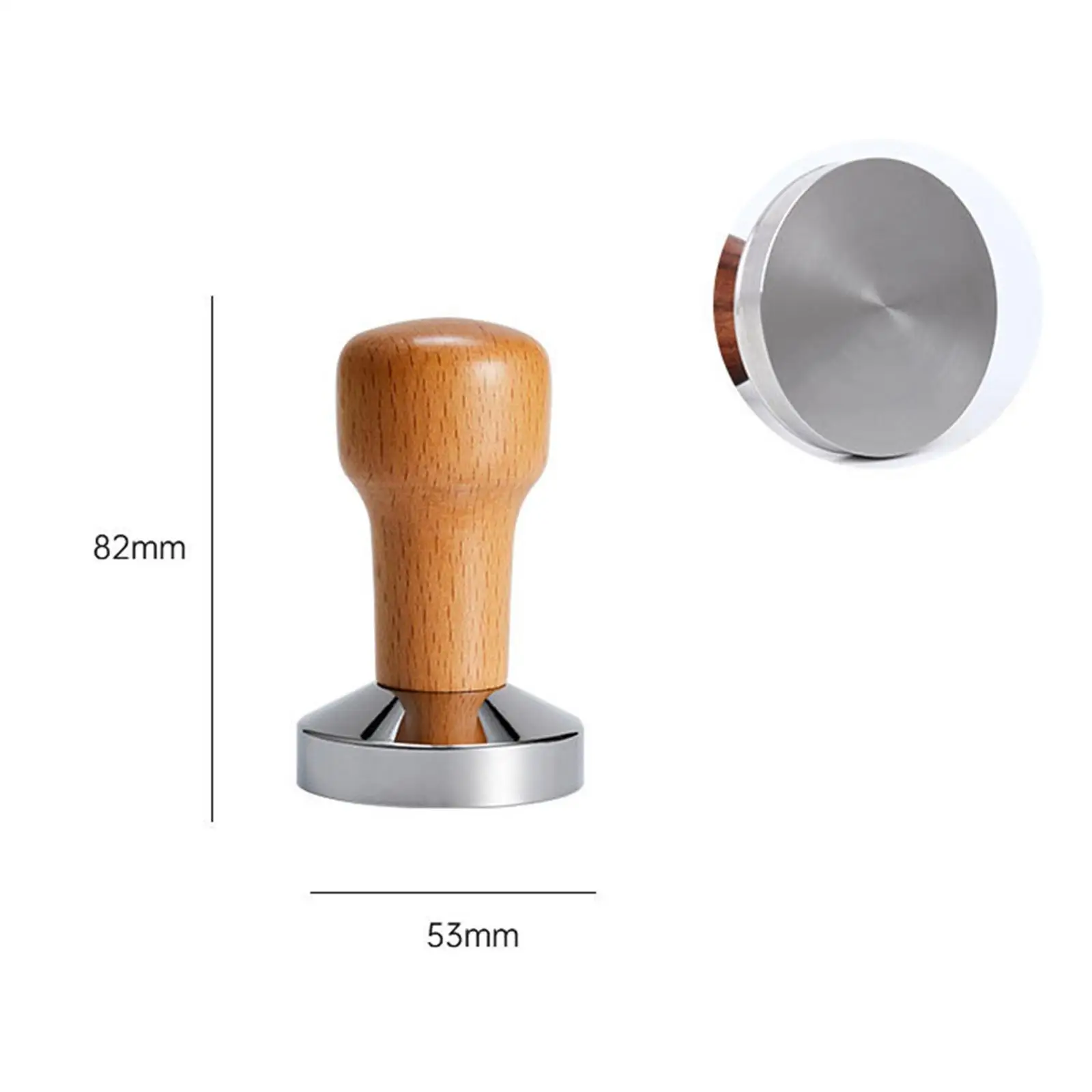 51/53/58mm Coffee Tamper Hand Tamper Barista Tool Espresso Dispenser Coffee