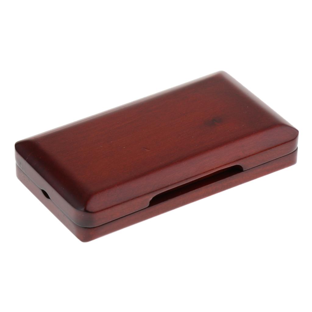 Wooden Oboe Reed Storage Oboe Reed Case Holder Box Protector 95x50x14mm for 3pcs Reeds Musical Instruments & Gear