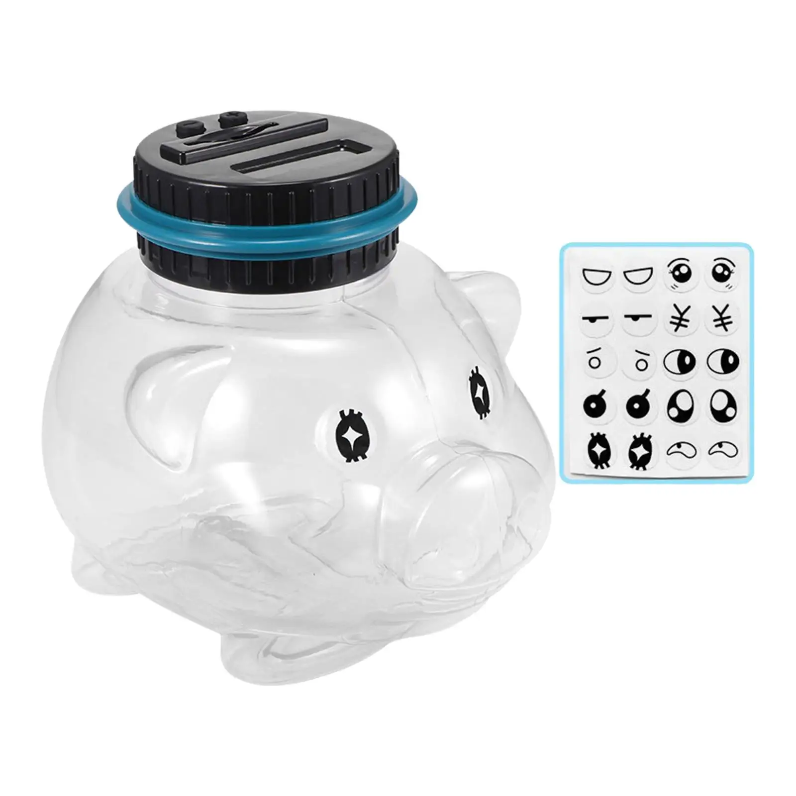 Coin Counter Bank Large Piggy Bank LCD Counter Digital Counting Money Jar Coin Saving Bank for Girls Adults Boys Friends Gifts