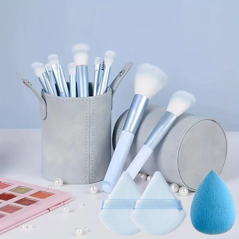 Best of Professional 8 / 14PCS Makeup Brushes Set Sponge Beauty Sponge For Women Cosmetic Brush Loose Powder Brush Blending Beauty Tools Reviews & Tips