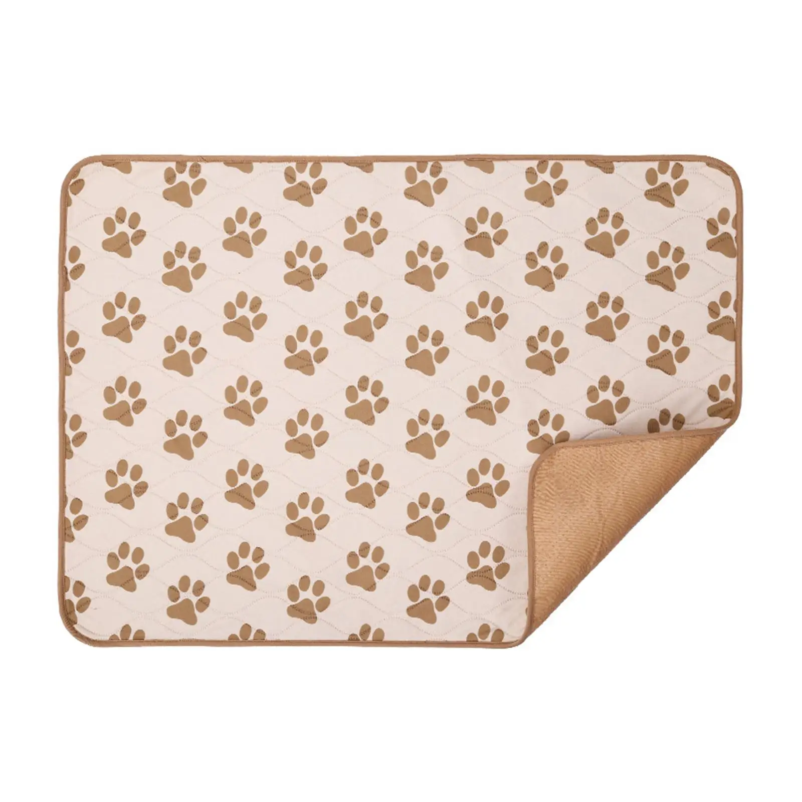 Pet Dog Pee Pad for Puppy Kitten Reusable Washable Cushion Kennel Blanket Mat Bed for Playpen Crate Cage Supplies Home Travel
