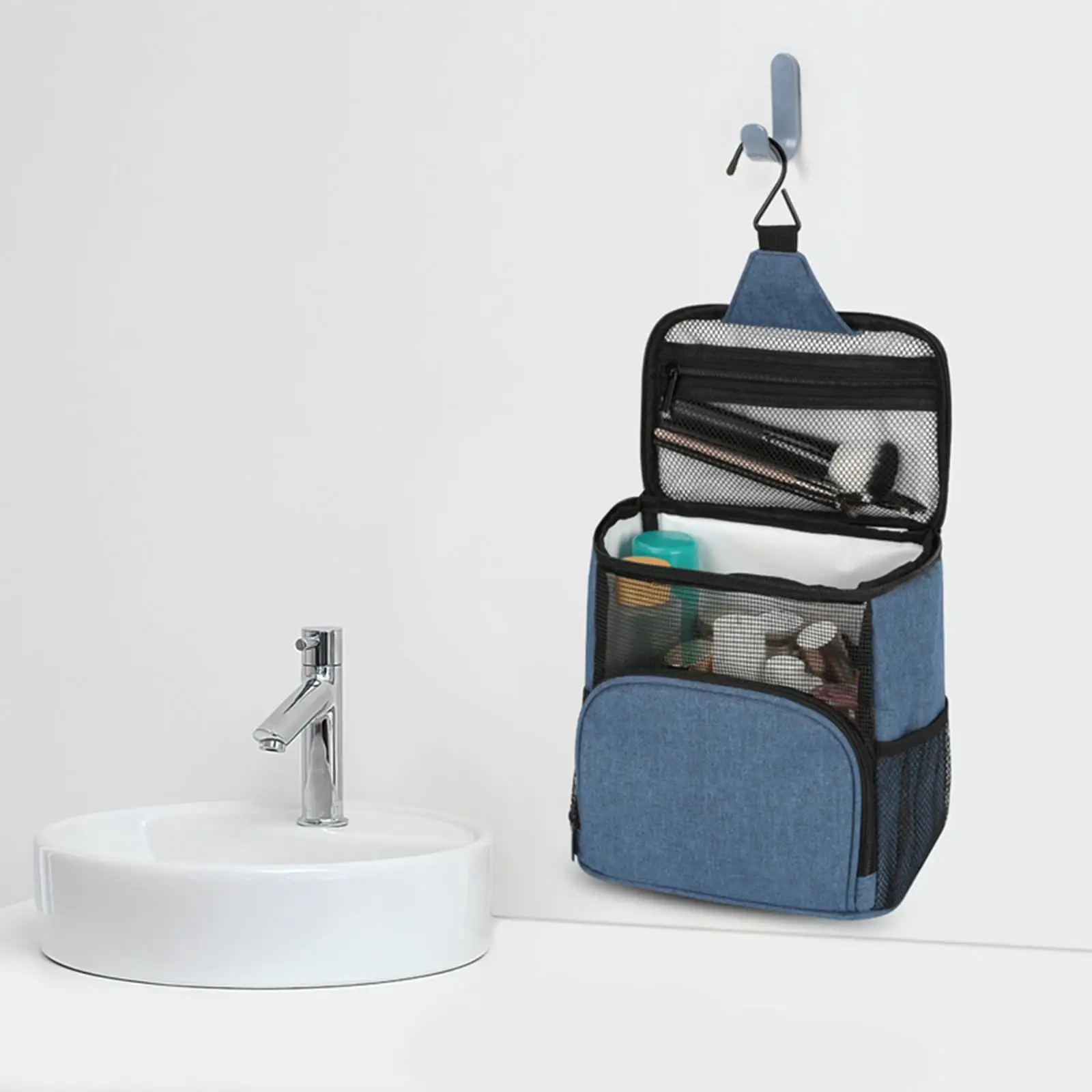 Mesh Toiletries Bag, Hanging Toiletry Bag, Wash Bag, Travel Essentials
