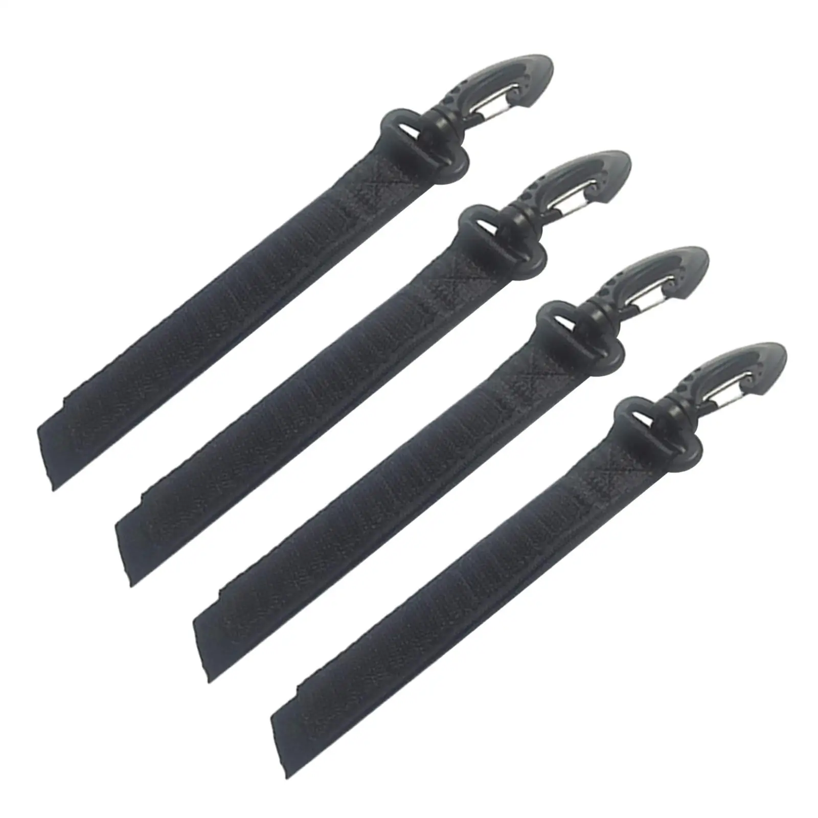4Pcs Kayak Paddle Holder Strap Anti Lost Fishing Rod Storage for Stand up Paddle Board Garage Marine Rowing Inflatable Boat