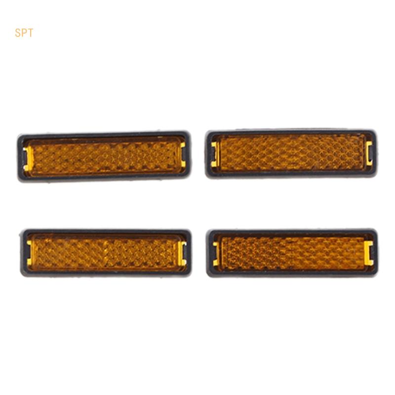 Description Picture 3 of item4 Pcs/Set Pedal Reflector Safety Night Cycling Reflective Bike Accessory 714F