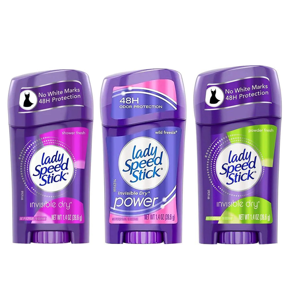 Best of Lady Speed Stick Invisible Dry And Odor Removing Armpits Antiperspirant Deodorant Shower Fresh 1.4 Oz For Men Women Reviews & Tips