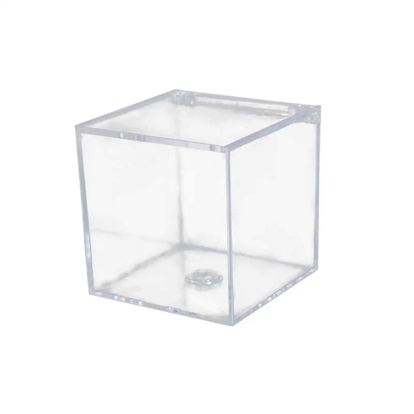 Acrylic Clear Box Gift Box with Lids Jewelry Box storage Box for Tiny Jewelry Centerpiece Cosmetics Birthday Decoration