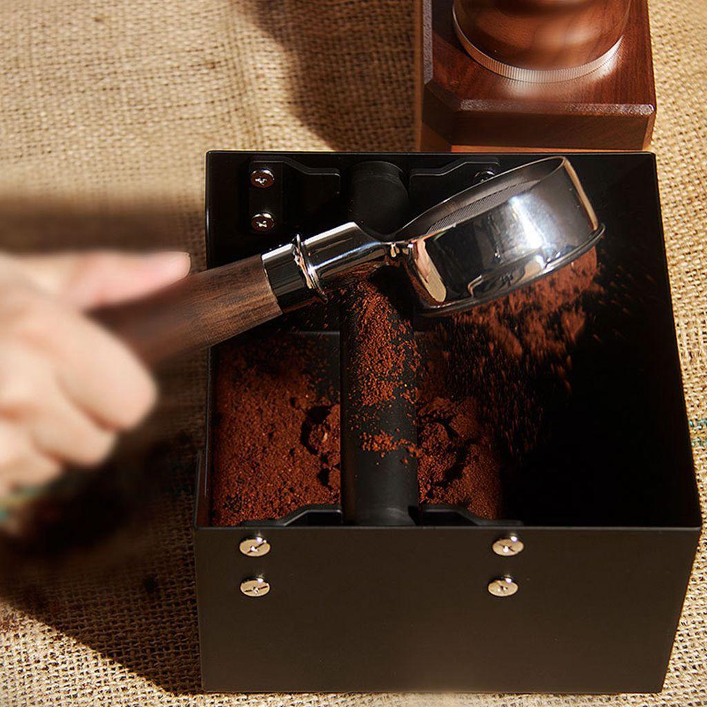 Durable Coffee Grounds Bin, Non-Slip Coffeeware Coffee Powder Bucket, for Cafe Home Bar