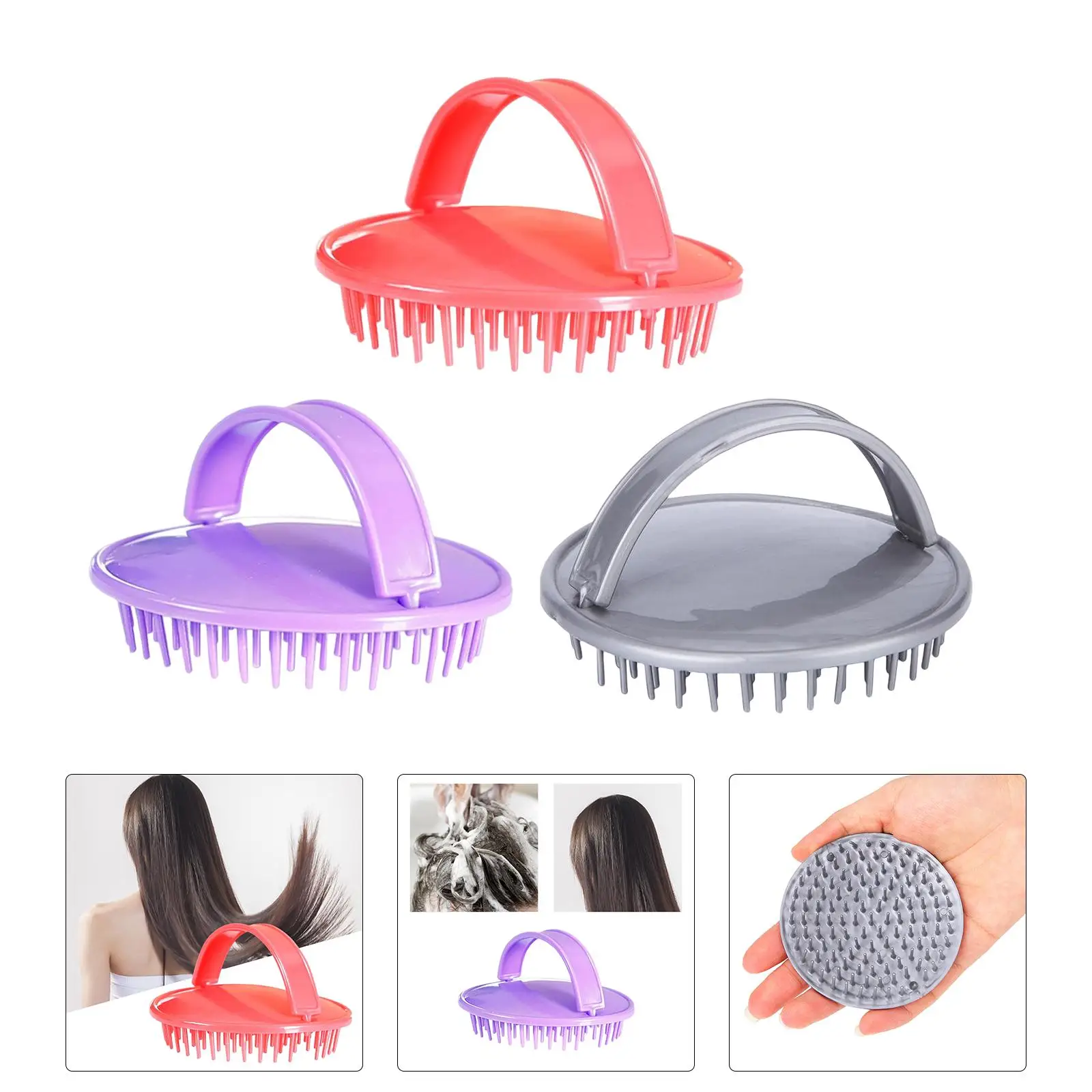 Scalp Massager Shampoo Brush Wear Resistant for Men Women Itching Removal Promote Hair Growth
