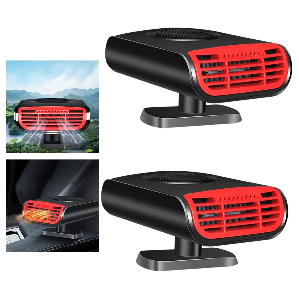 360 Degree Adjustment Car Heater Heat Cooling Fan Auto Heater Winter Quickly Defrost