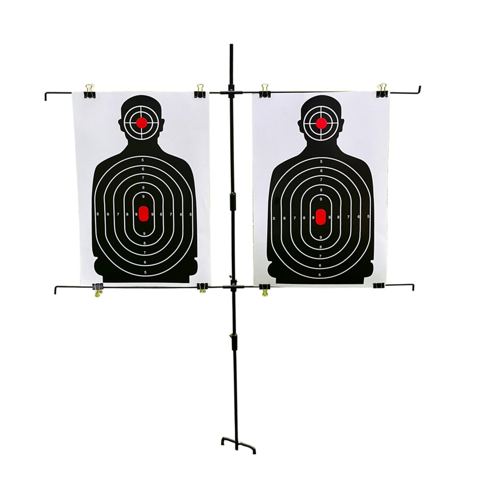 Adjustable Target Stand Holder Outdoors Activities Rack Supportories