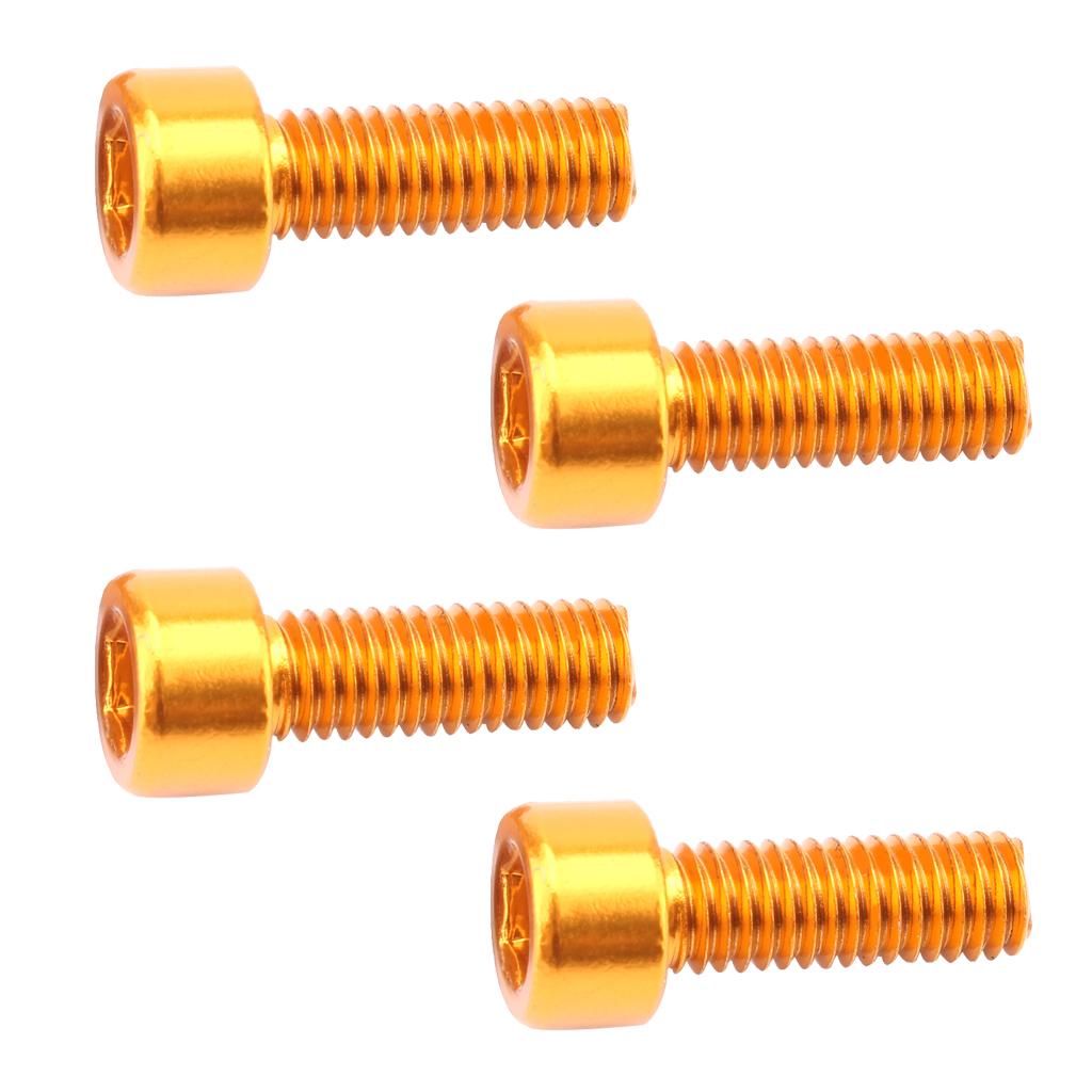 4 Pieces Silver Water Bottle Cage Bolts Holder Screws Hex Socket Screws Bicycle Accessories Install Bike Bottle Cage Rack