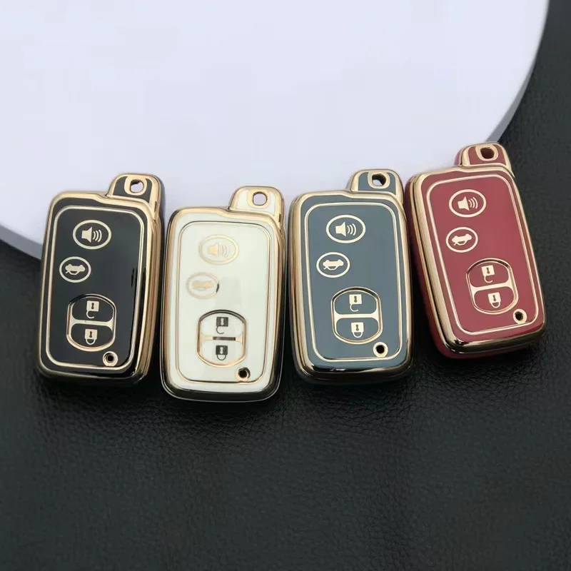 Funda TPU para llave de coche en uso