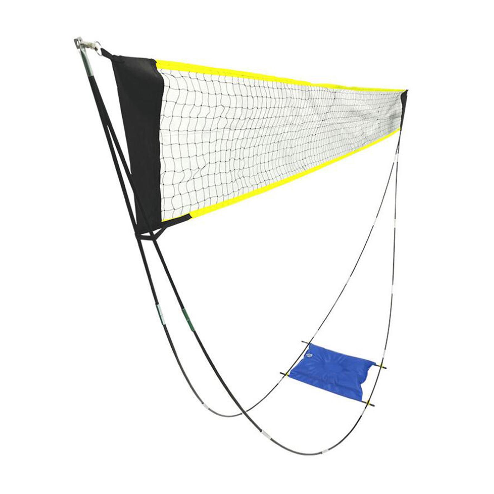 Description Picture 6 of itemPortable Badminton Net Bracket Volleyball Net with Storage Bag Portable Tennis Net Set for Games Exercise Backyard Beach Outdoor