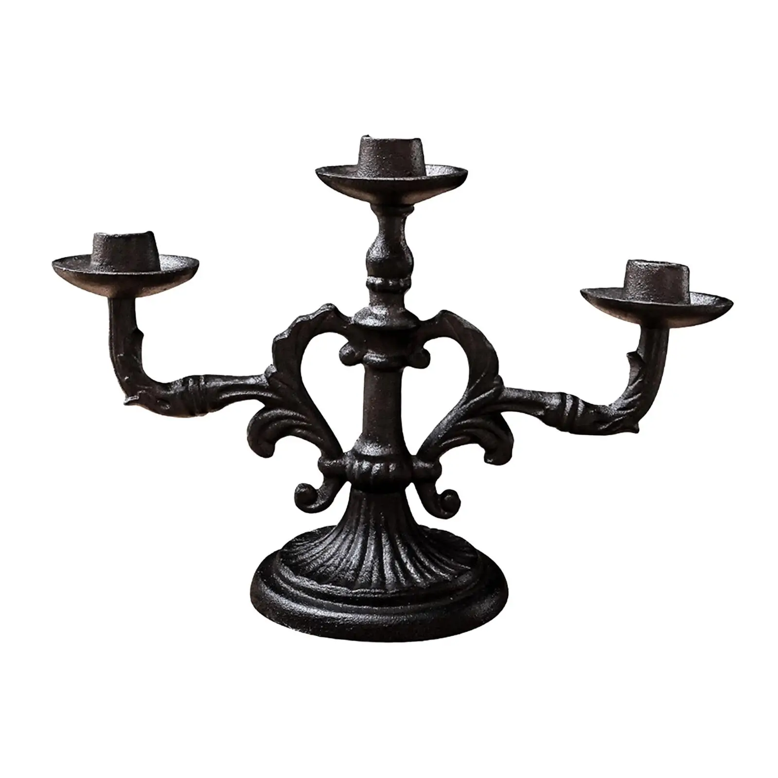 Nordic Candlestick Holders Iron Candle Holder for Home Decor Holiday Table Centerpiece Housewarming Gift