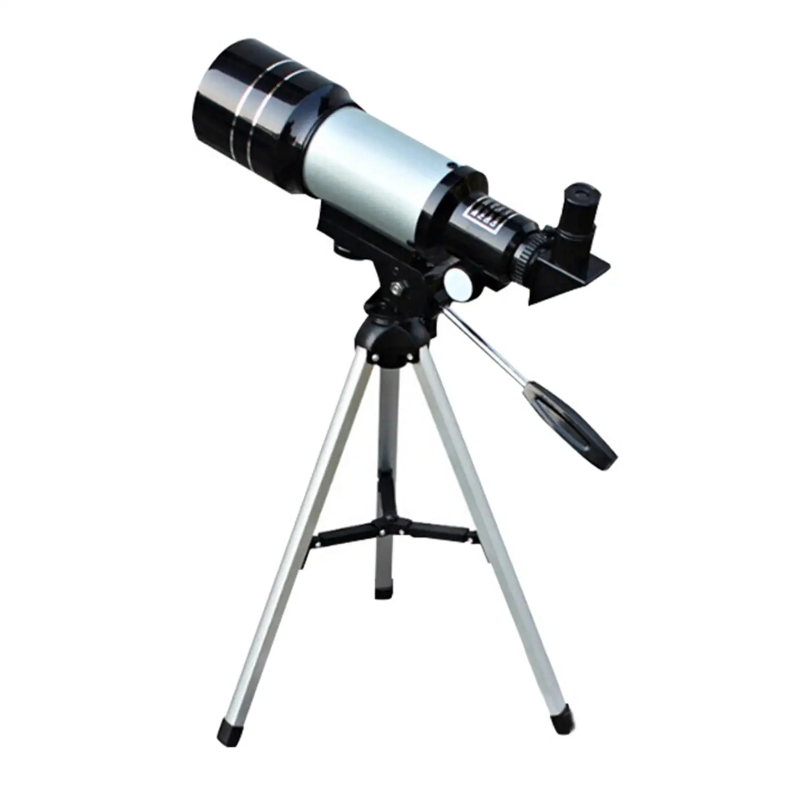 Portable 70mm 300mm Telescope with Tripod for Beginners with from 15x to 150x Eyepieces Refracting Telescope Accessory Durable