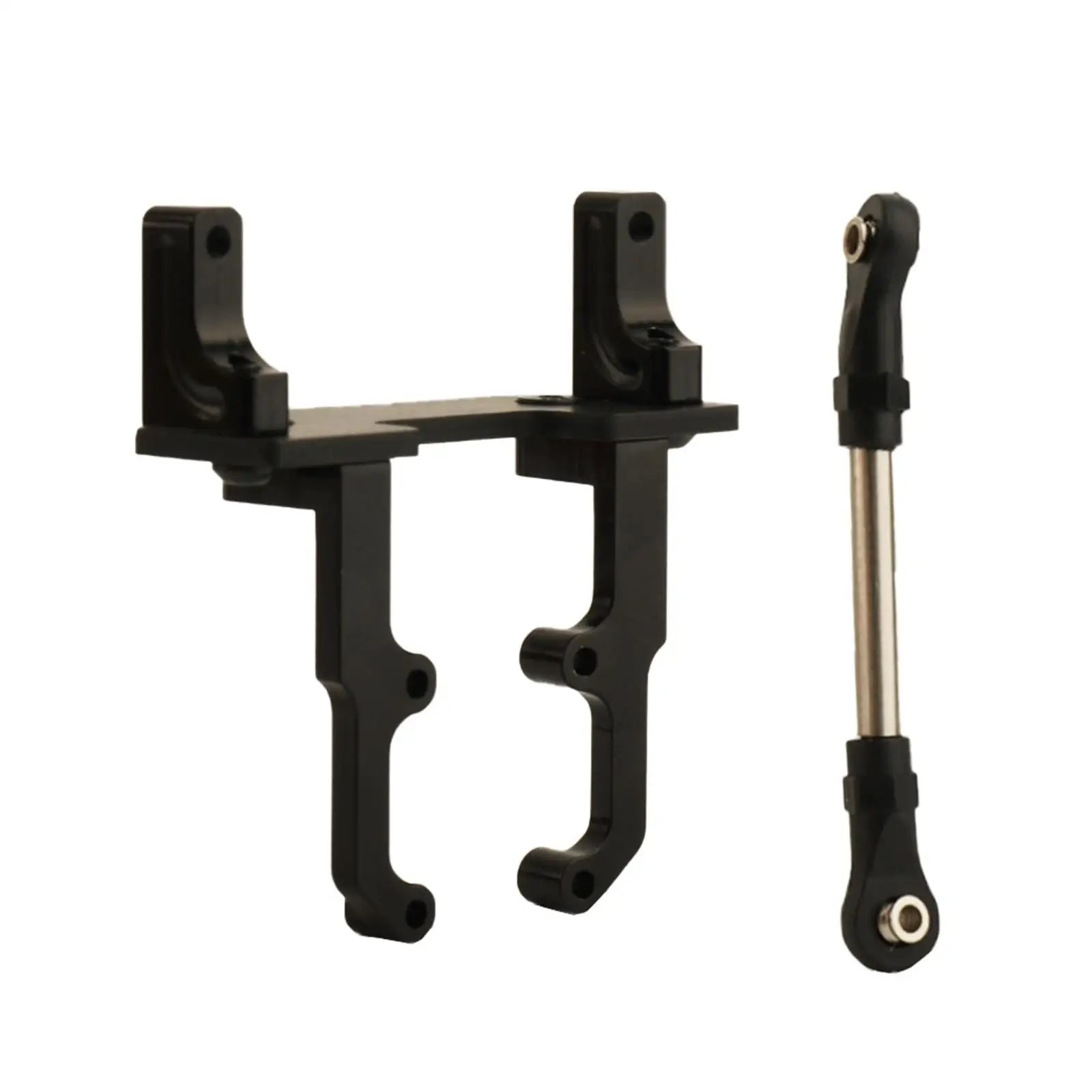 Metal Axle Servo Base Stand 1/10 RC Axial SCX10 II 90046 Ar44 Portable Spare Parts Replacement Front Rear Bumper Mount Rack