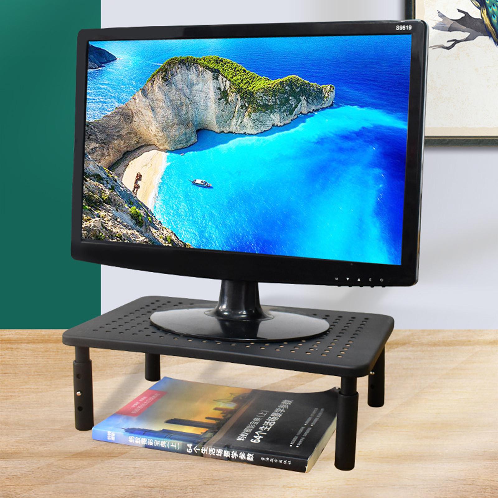Monitor Stand Riser 3 Height Adjustable for  Supplies Laptop