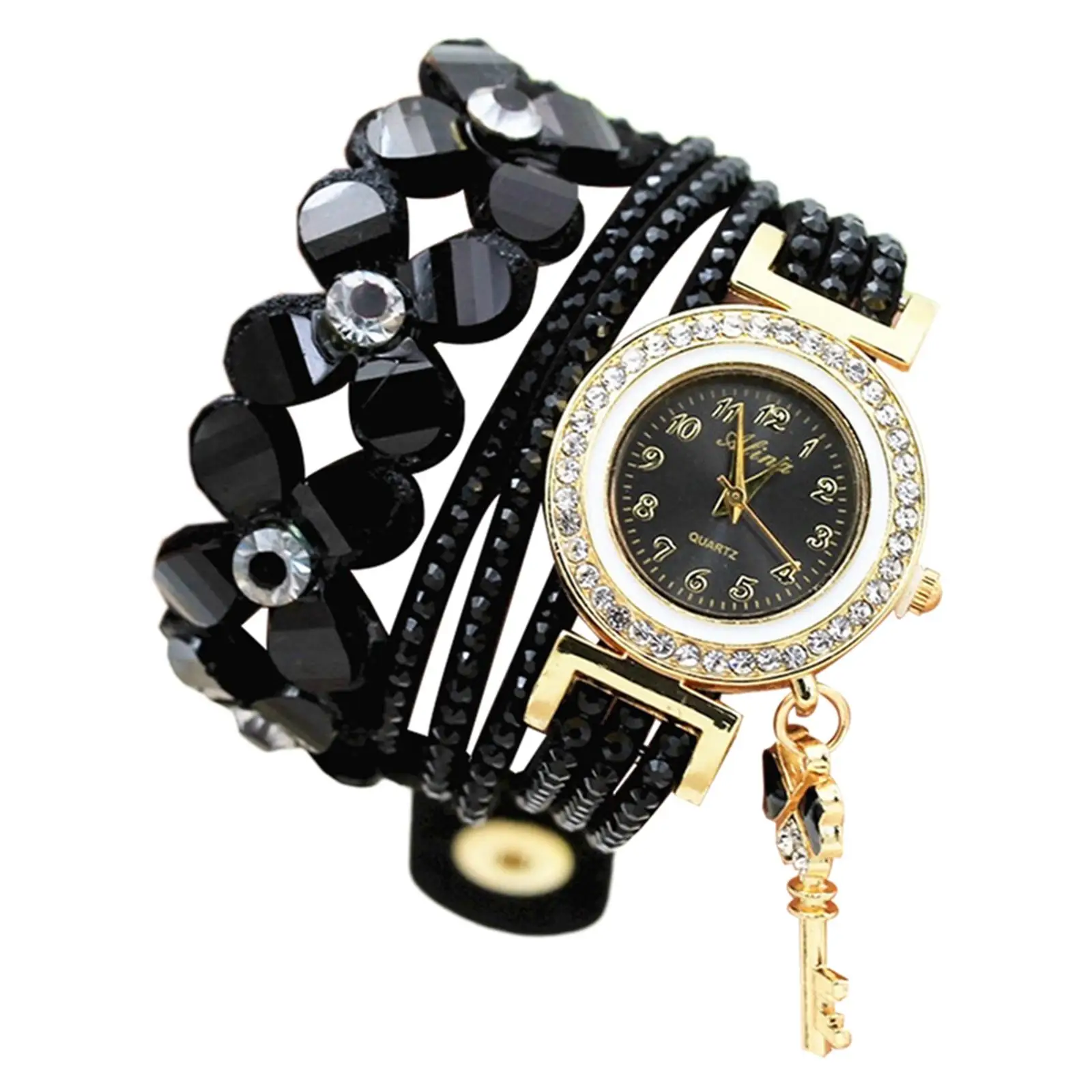 Bracelet Watch Time Display Fashion Casual Women Versatile Decorative Women Watch for Travel Shopping Street Birthday Gift Party