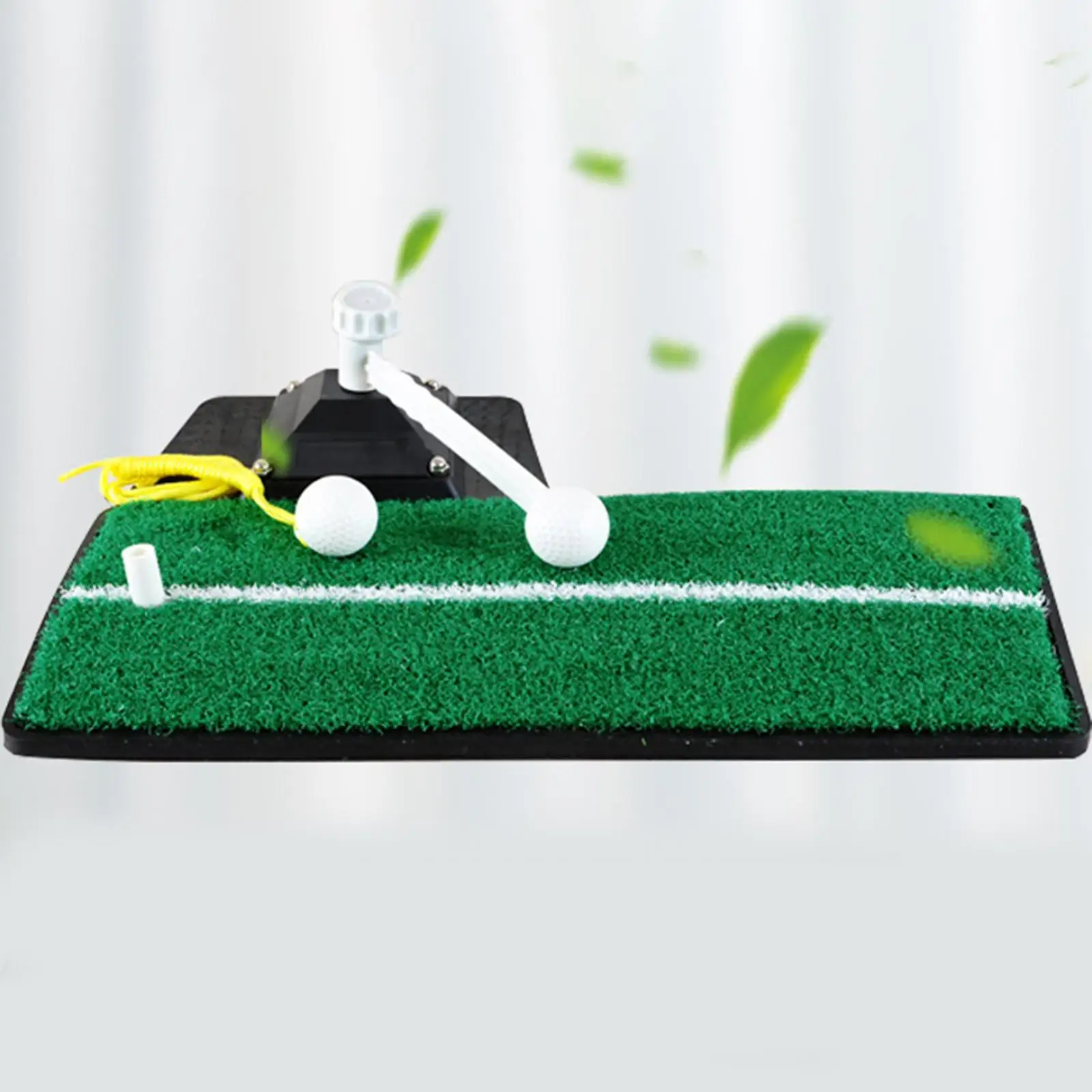 Golf Practice Swing Mat with Rubber Base, Golf Batting Mat Golf Turf Mat