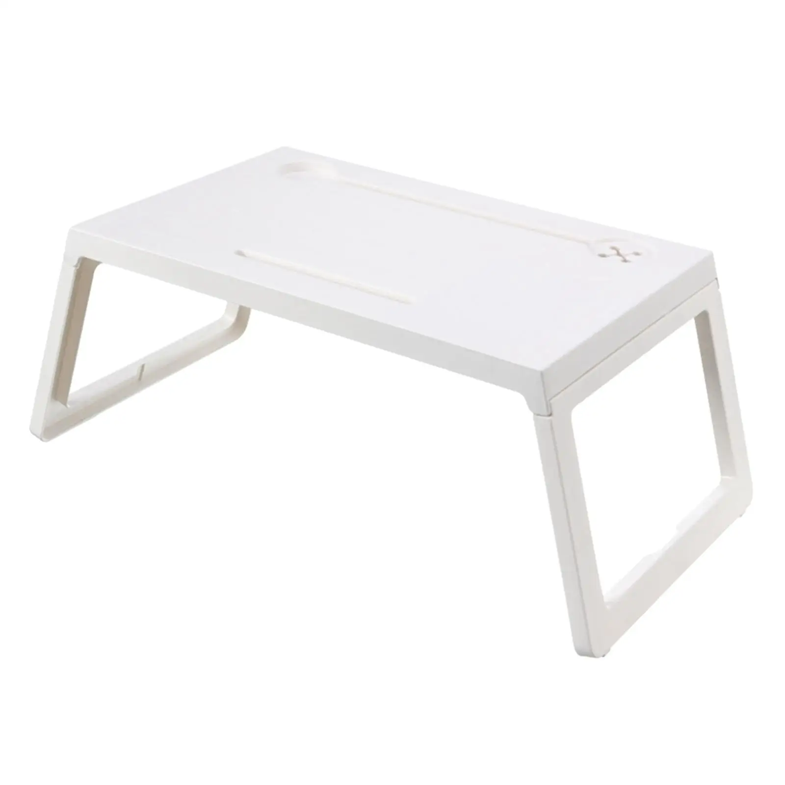 Foldable Laptop Table Breakfast Tray lap Tray Table Serving Bed Tray Bed Stand for Lawn Bed Reading Watching Floor Table