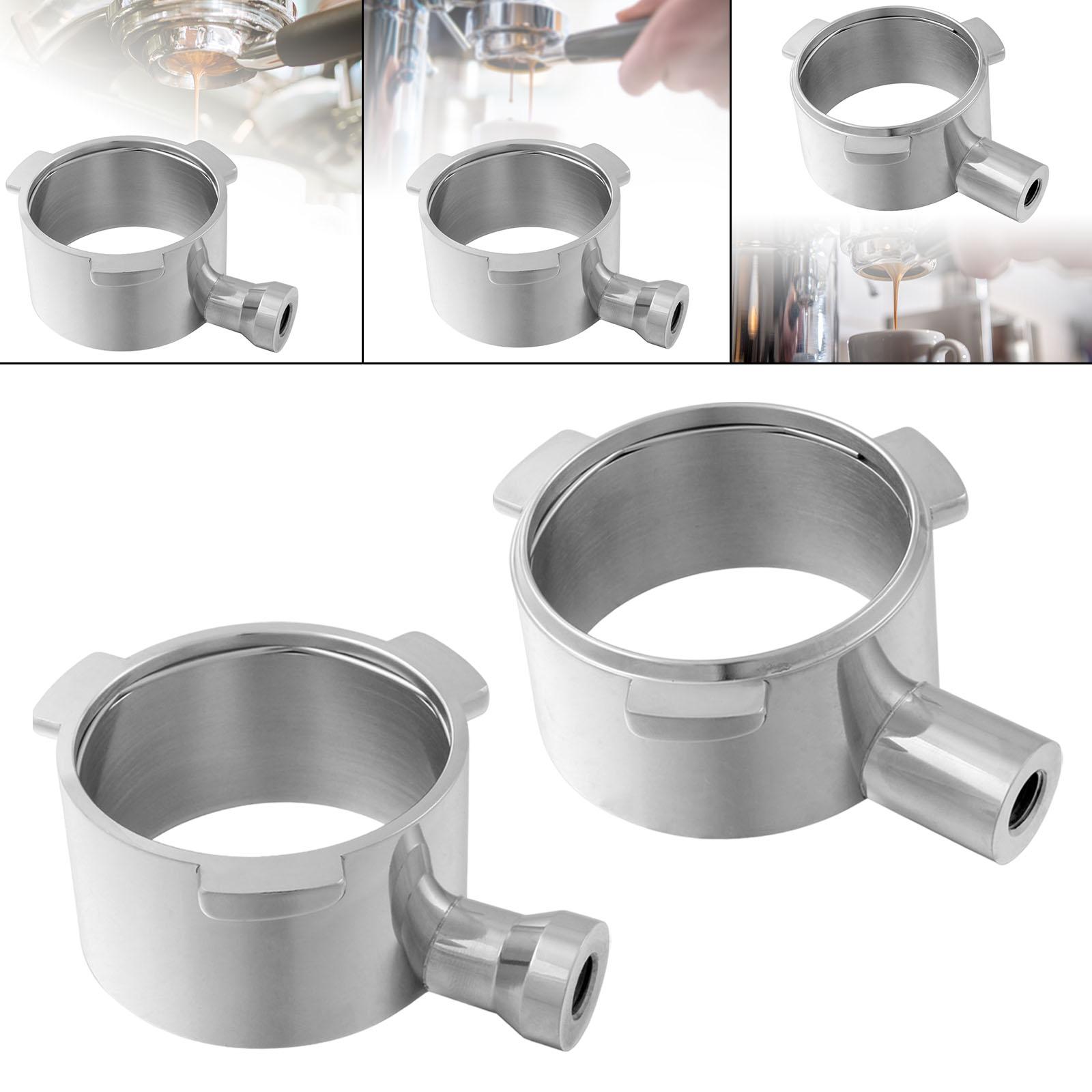 Coffee Bottomless Portafilter Head Hollow Design Detachable for Home Cafe