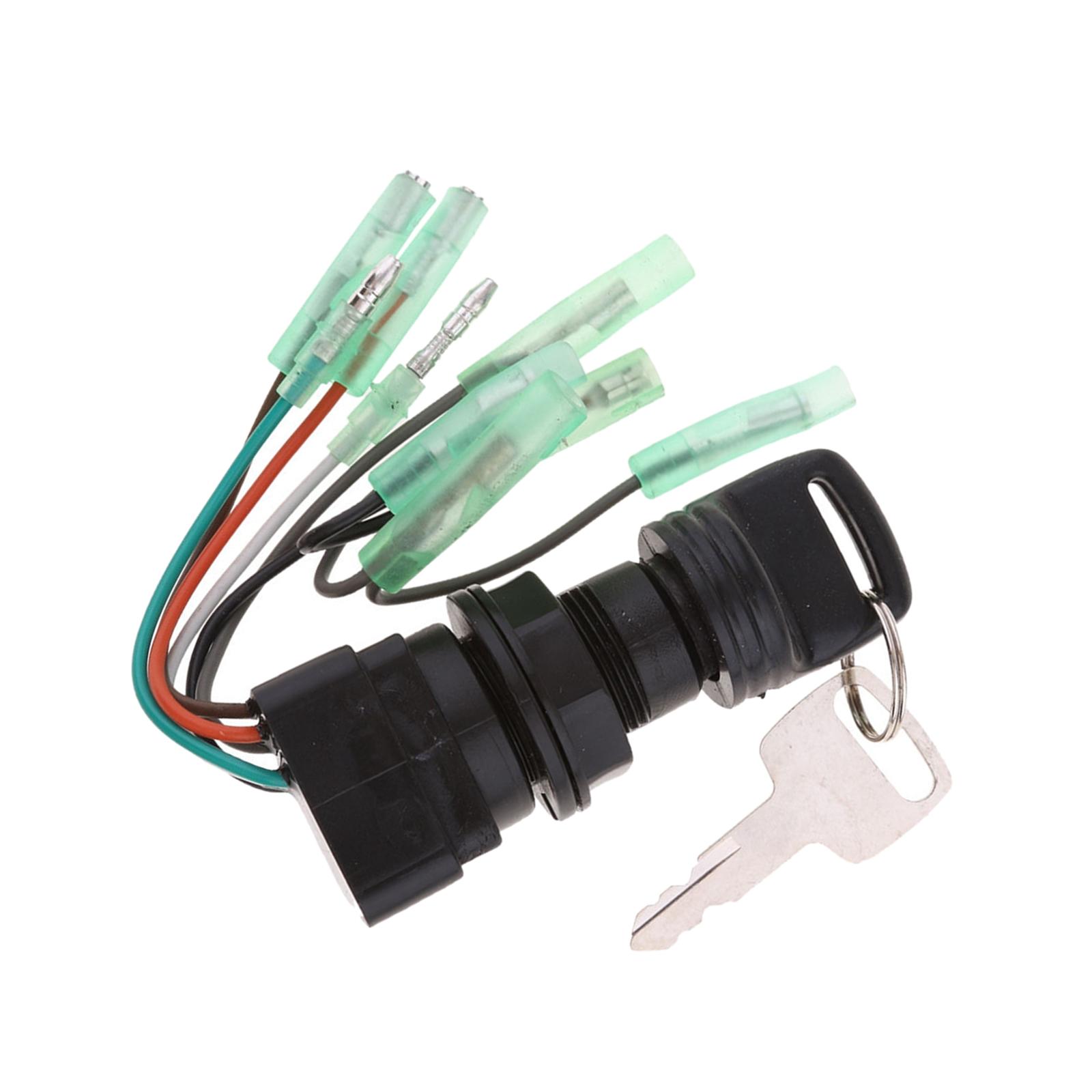 Boat Ignition Key Switch Durable for Suzuki Replacement Modification