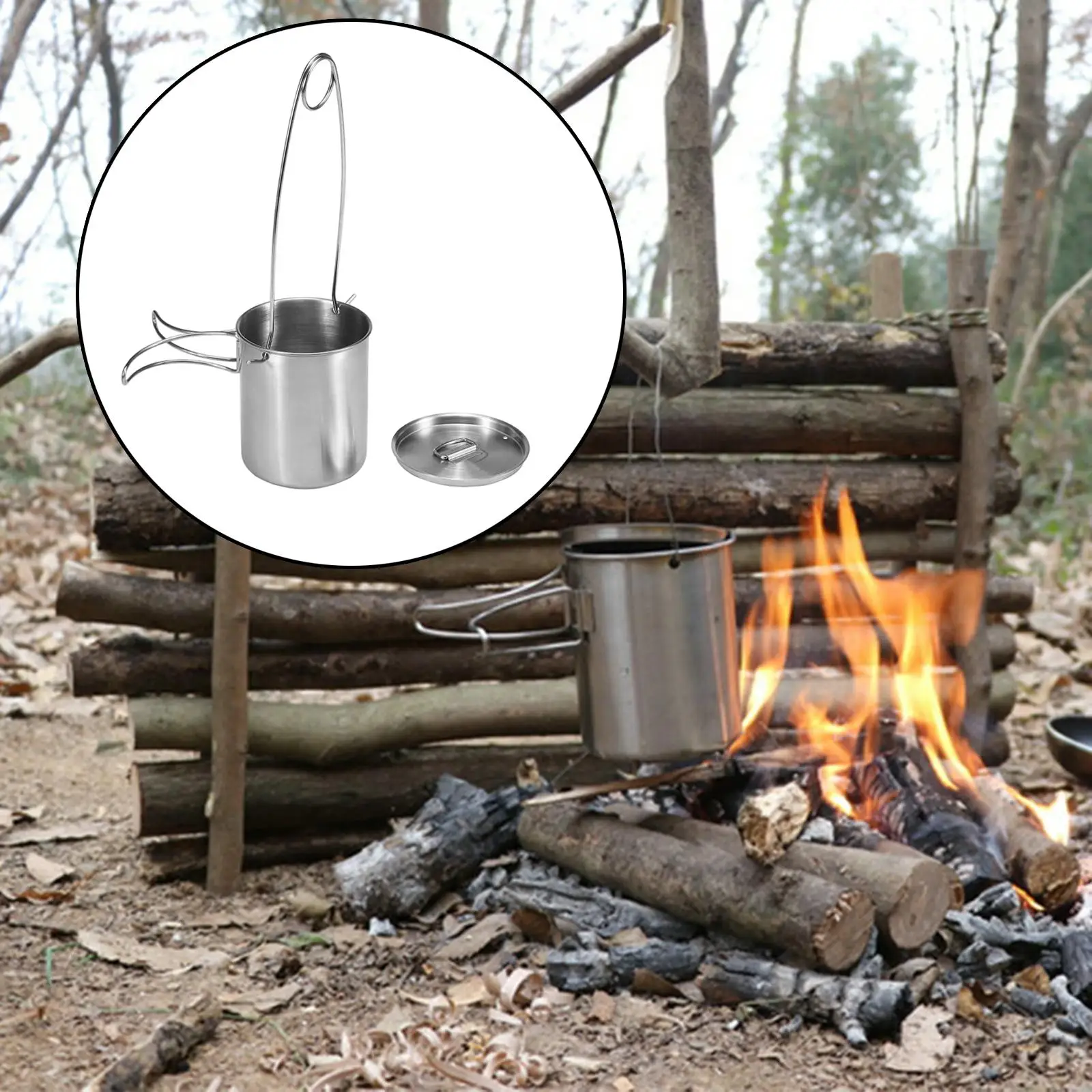 Camping  Mugs Light Heating for Trekking Mountaineering Outdoors
